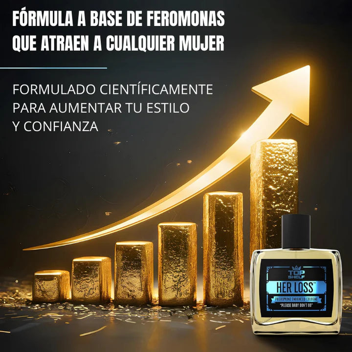 Her Loss Perfume con Feromonas: Proyecta una atracción natural.